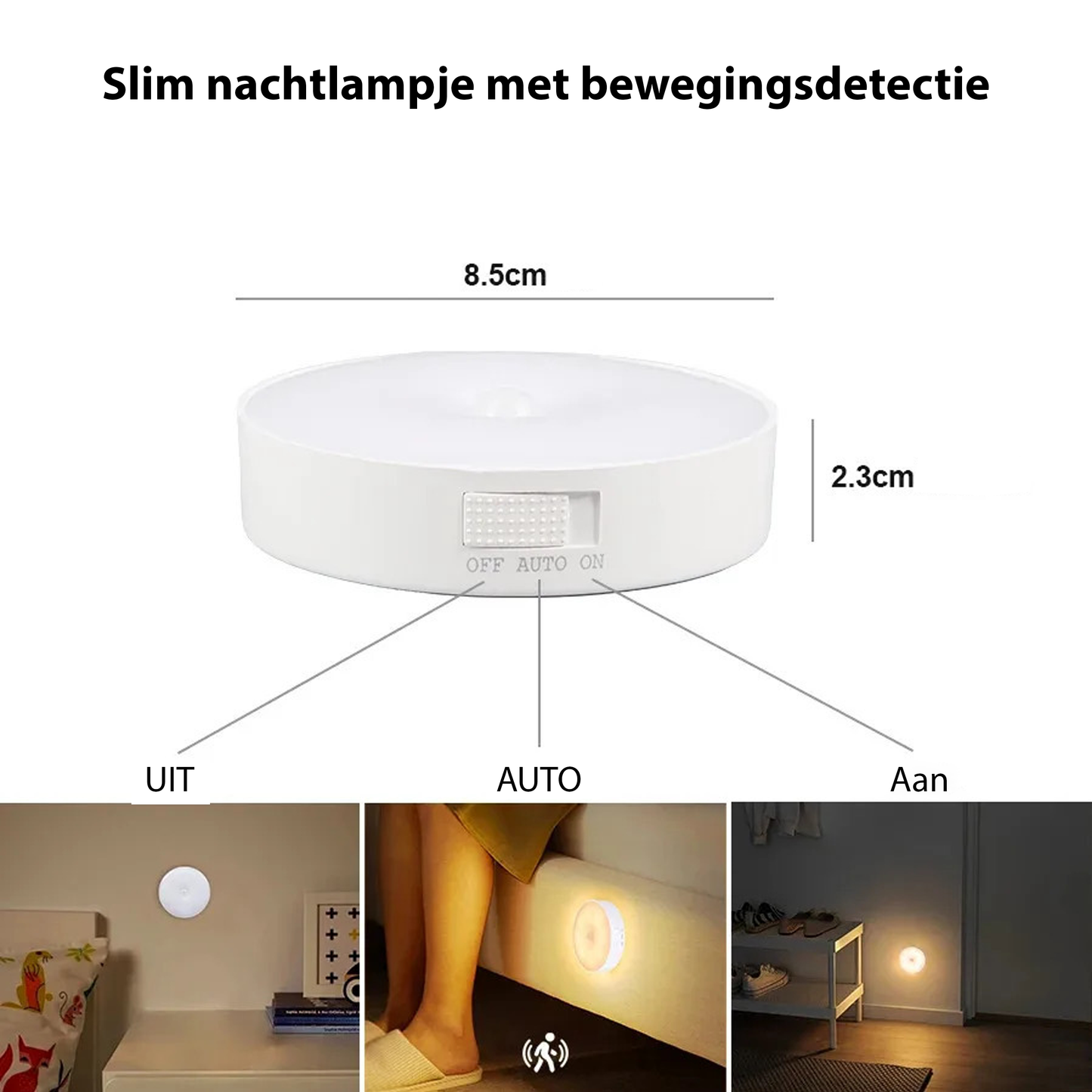 LumoSense | Gaat aan zodra jij beweegt.
