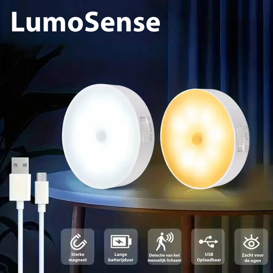 LumoSense | Gaat aan zodra jij beweegt.