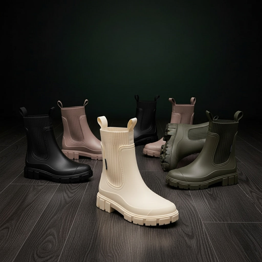 UrbanRain Boots | Stijlvol de regen door, zonder natte voeten