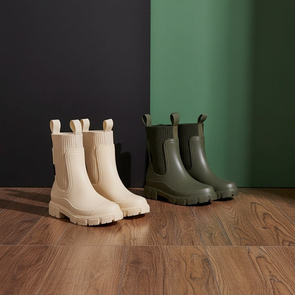UrbanRain Boots | Stijlvol de regen door, zonder natte voeten