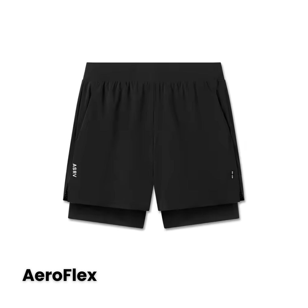 AeroFlex | Dubbellaags Trainingsshort