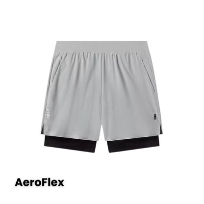 AeroFlex | Dubbellaags Trainingsshort