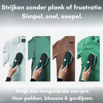 SteamyGo | Strijk zonder stress, waar je ook bent