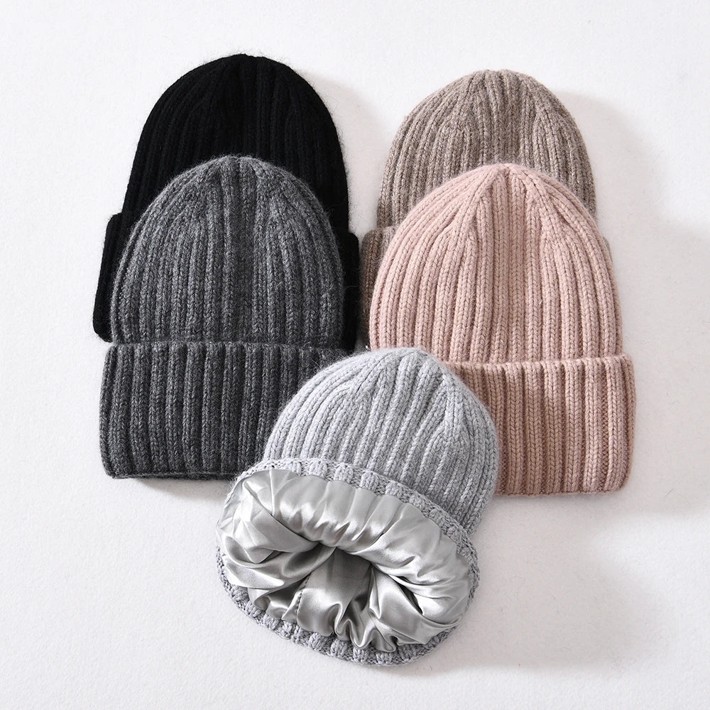 SatiniBeanie | Bescherm je haar, houd je hoofd warm.
