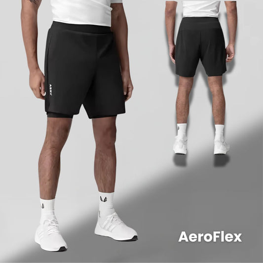 AeroFlex | Dubbellaags Trainingsshort