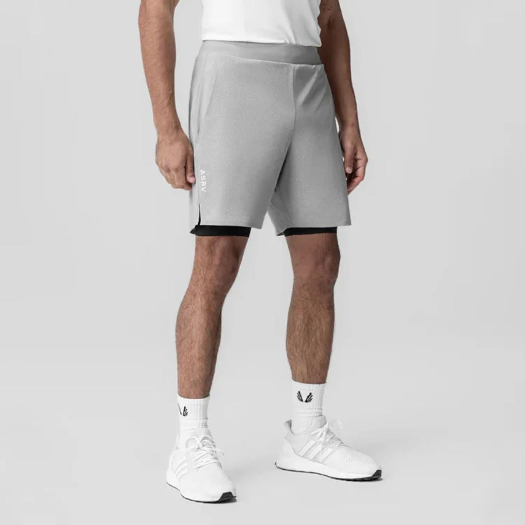 AeroFlex | Dubbellaags Trainingsshort