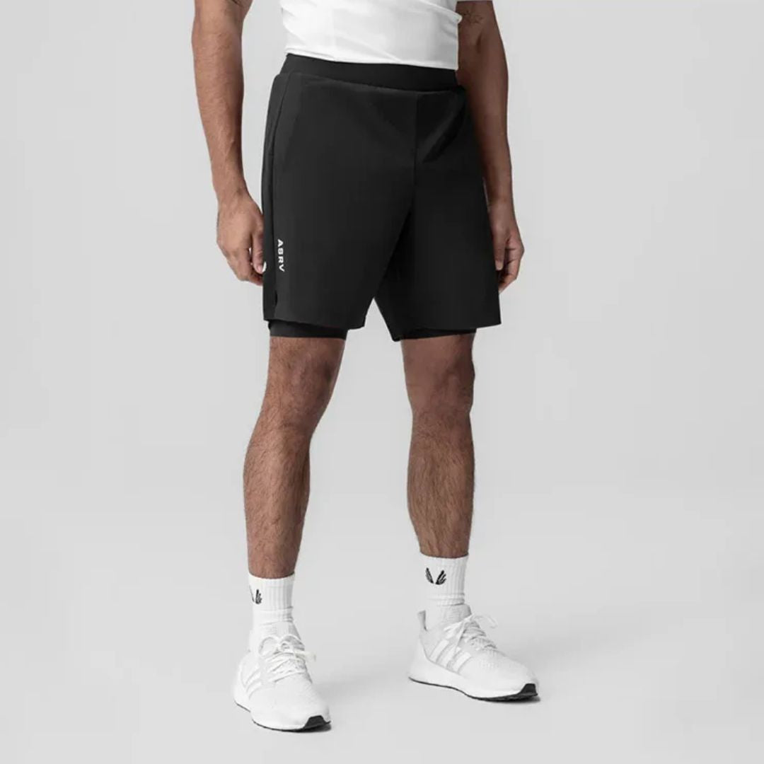 AeroFlex | Dubbellaags Trainingsshort