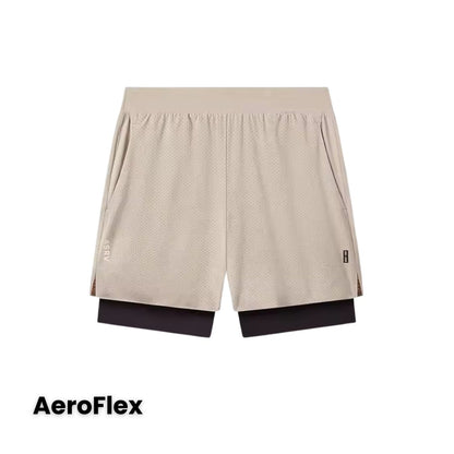 AeroFlex | Dubbellaags Trainingsshort