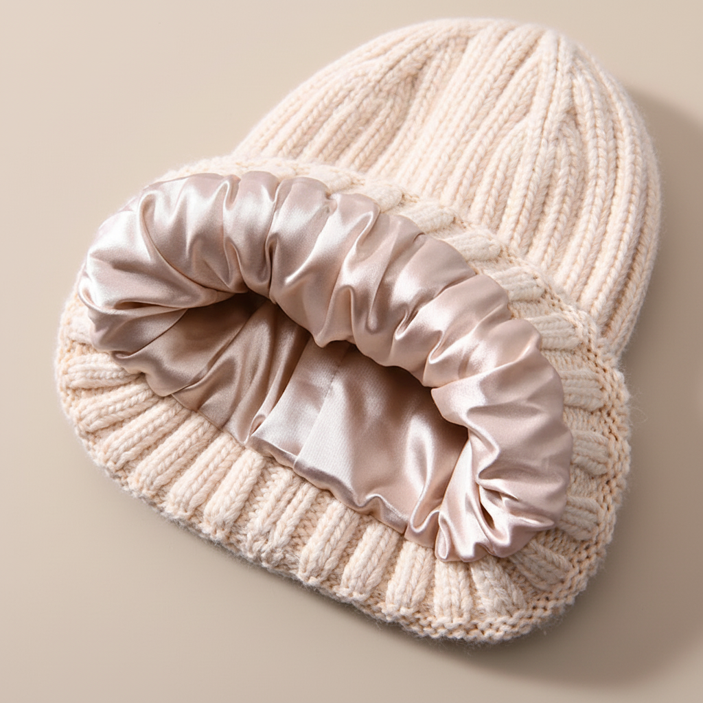 SatiniBeanie | Bescherm je haar, houd je hoofd warm.