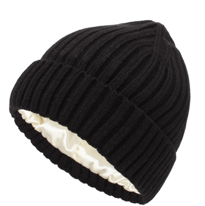SatiniBeanie | Bescherm je haar, houd je hoofd warm.